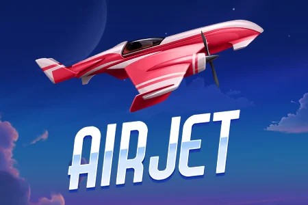 Air Jet logo by 100HP Gaming at Fatpirate CasinoAir Jet