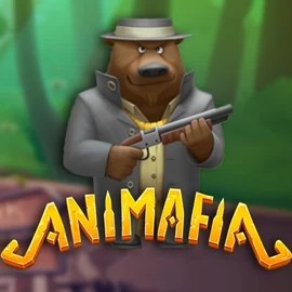 Animafia slot logo by Peter & Sons at Fatpirate CasinoAnimafia