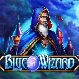 Blue Wizard slot logo by Quickspin at Fatpirate CasinoBlue Wizard