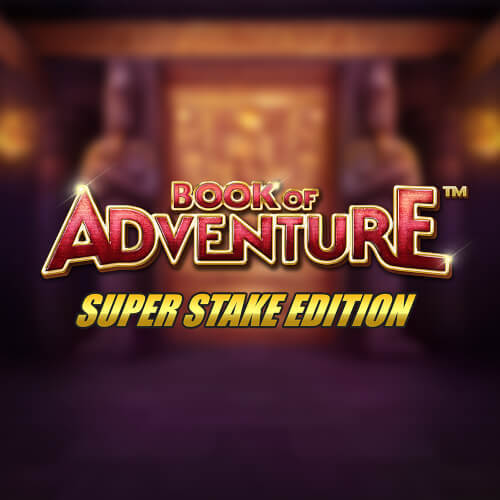 Logo of Book of Adventure Super Stake Edition from Stakelogic at Fatpirate Casino