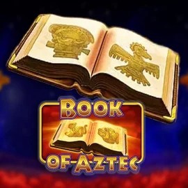 Book of Aztec logo by Amatic Industries at Fatpirate Casino