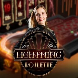 Lightning Roulette casino game by Evolution – featured logo at Fatpirate Casino
