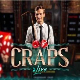 Live Craps slot icon by Evolution, available at Fatpirate Casino