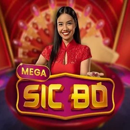 Mega Sic Bo logo by Pragmatic Play at Fatpirate Casino