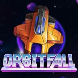 Orbitfall slot logo by ELK Studios at Fatpirate CasinoOrbitfall