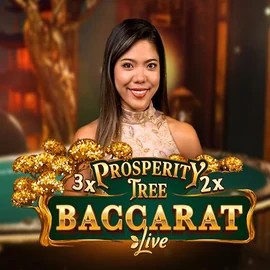 Prosperity Tree Baccarat online game logo by Evolution on fat-pirat.fr