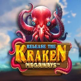 Release the Kraken Megaways logo – Slots by Pragmatic Play at Fatpirate Casino