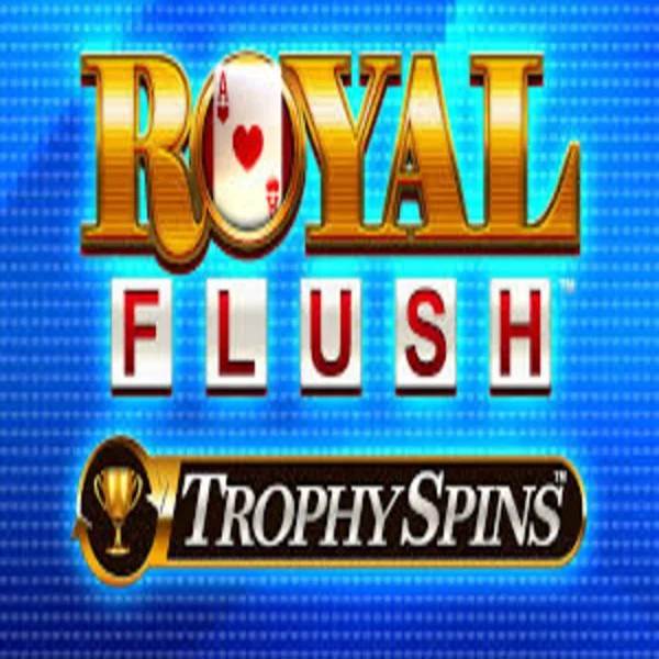 Royal Flush Trophy Spins game by Greentube – logo hosted on Fatpirate Casino