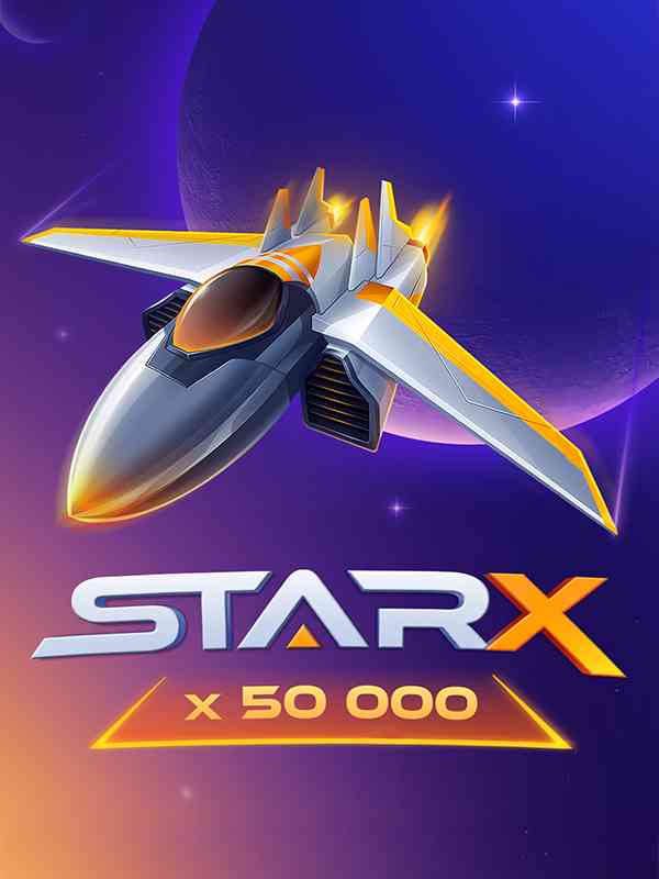 Logo of StarX from 100HP Gaming at Fatpirate Casino