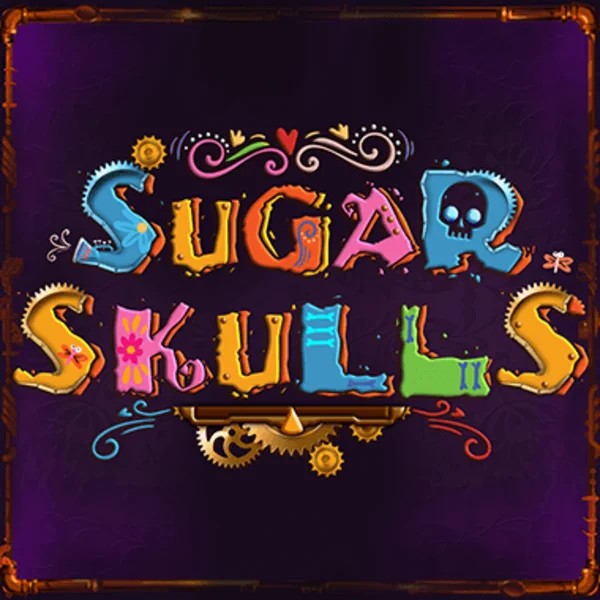 Sugar Skulls slot visual from Booming Games available on fat-pirat.fr